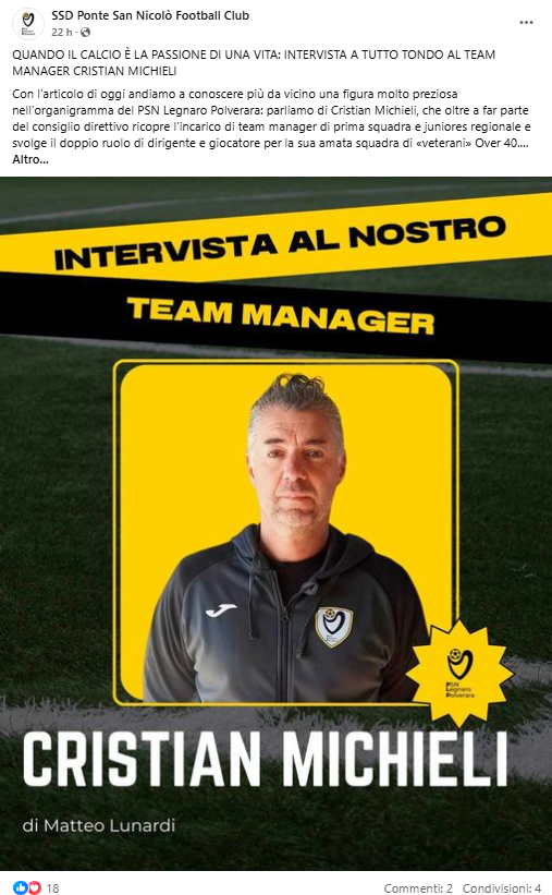 Intervista Cristian Michieli