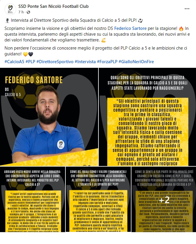 Intervista DS Calcio a 5